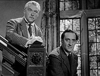 Basil Rathbone and Nigel Bruce as Holmes and Watson