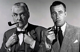 Nigel Bruce &  Tom Conway